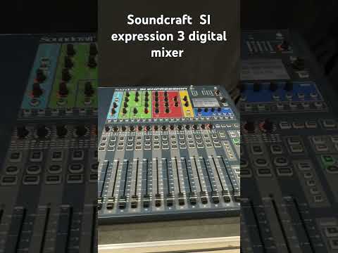 32 Channel Soundcraft Si Expression Digital Mixer - Blue image 8