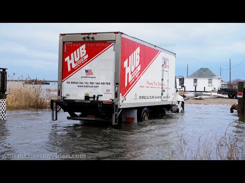 Queens, NY AM Nor'easter Storm Surge Flooding - 1/17/2022