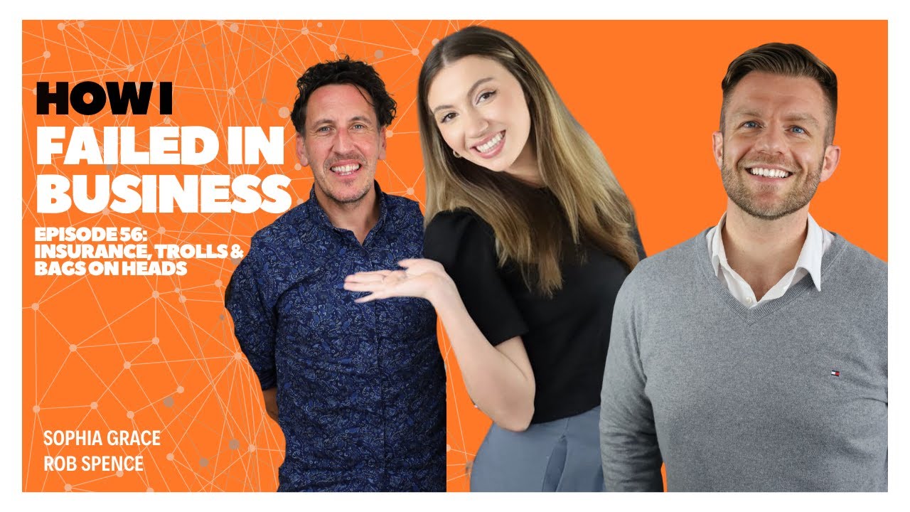 How I Failed in Business | Insurance, Trolls & Bags on Heads | Stef Wardle