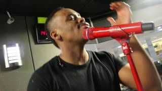 ..@DonaldInDenial performs "Landela" on #TheGreatEscape part 2