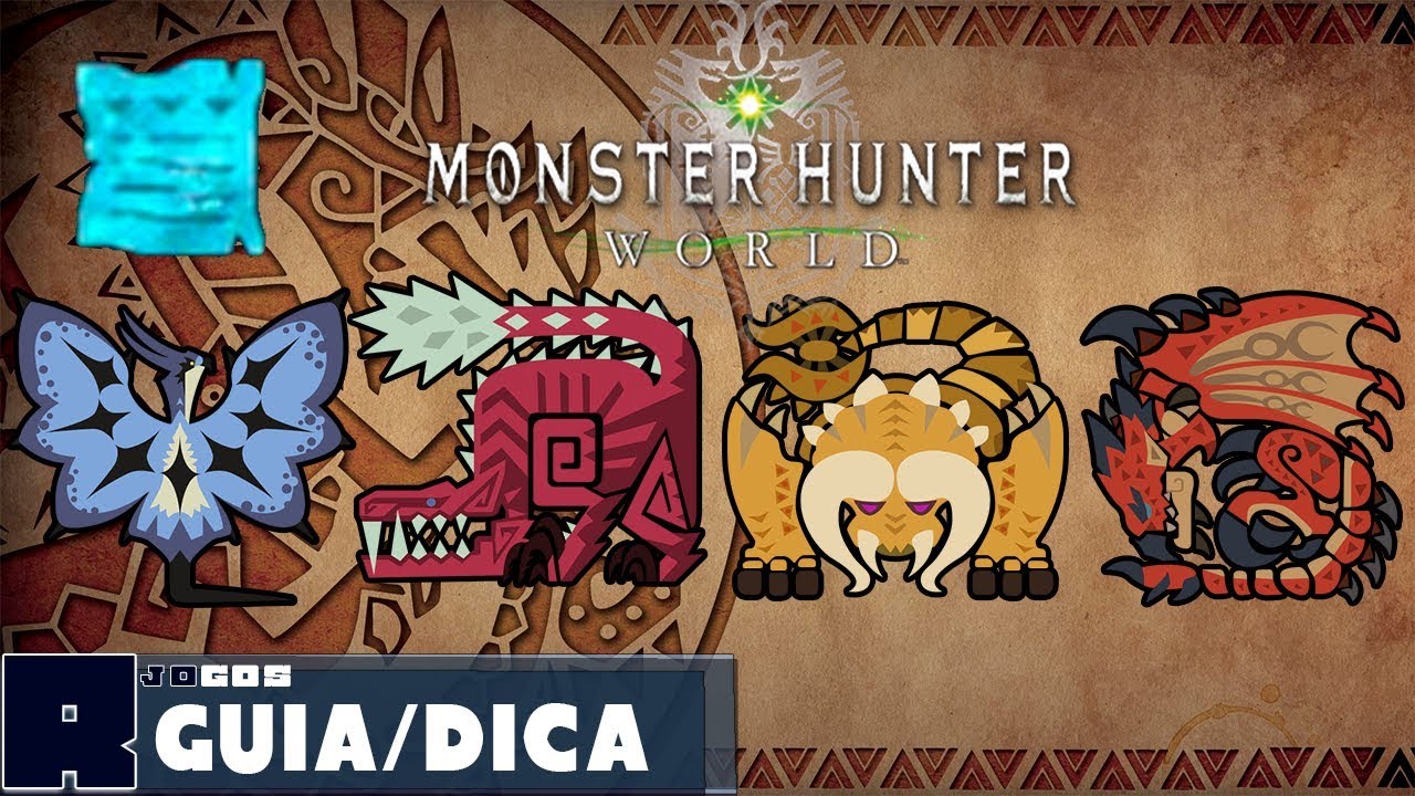 Missões para o Bilhete Comissão de Pesquisa - Monster Hunter World Dica/Build/Guia