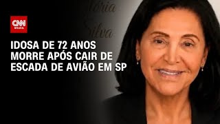 Vídeo: Idosa morre após cair da escada de avião em Congonhas | HORA H