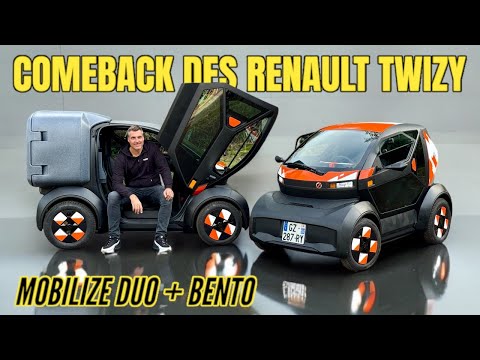 MOBILIZE DUO and BENTO: Renault Twizy - Successor tested! Lightweight vehicle | Price | 2025