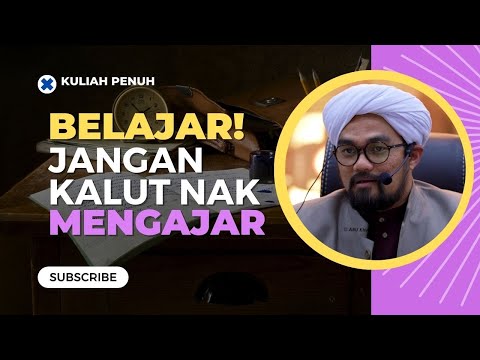 Tolong BEZAKAN Antara Mengajar & Berdakwah 