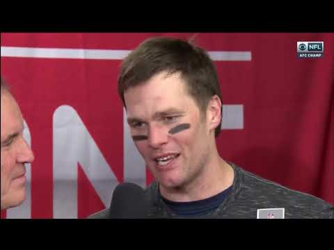 New England Patriots AFC Conference Championship Celebration 2019