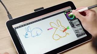 ワコム | Wacom One 液晶ペンタブレットとMagmaの楽しみ方:2-同時に描き合いをする(コラボレーティブスケッチ)