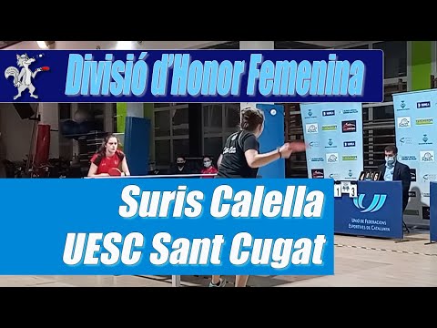 UE Sant Cugat - Suris Calella 1-5 part 2 | DHF | Club Tennis Taula Calella