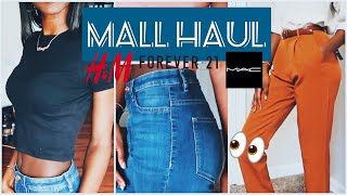 A $400 TRY ON HAUL | H&M, Forever 21, MAC Cosmetics!