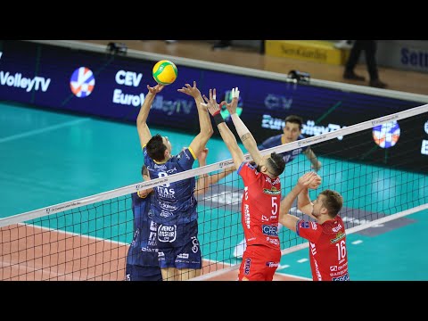 Highlights di Cucine Lube-Trentino Itas 3-0 (1° turno di 2020 CEV Champions League)