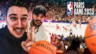 VLOG au NBA PARIS GAME 2023 (Chicago Bulls vs Detroit Pistons)