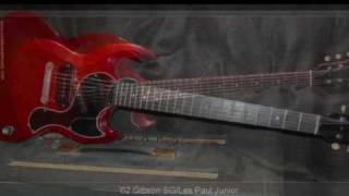Mike Oldfield&#39;s sound of his vintage guitar (Gibson SG Junior  &#39;62)