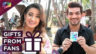 Arjun Bijlani And Alisha Panwar Receive Gifts From Fans | Exclusive