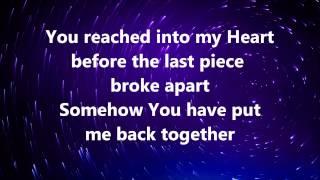 You are the reason lyrics