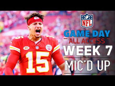 NFL Week 7 Mic'd Up, 'LeBron James was tweeting about you' | Game Day All Access