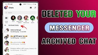 How To Delete Archived Chats On Messenger 2022