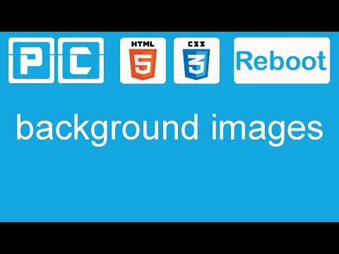 HTML5 and CSS3 beginners tutorial 20 - background images