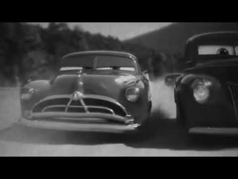 The Fabulous Hudson Hornet Crash Recreated With Real Footages