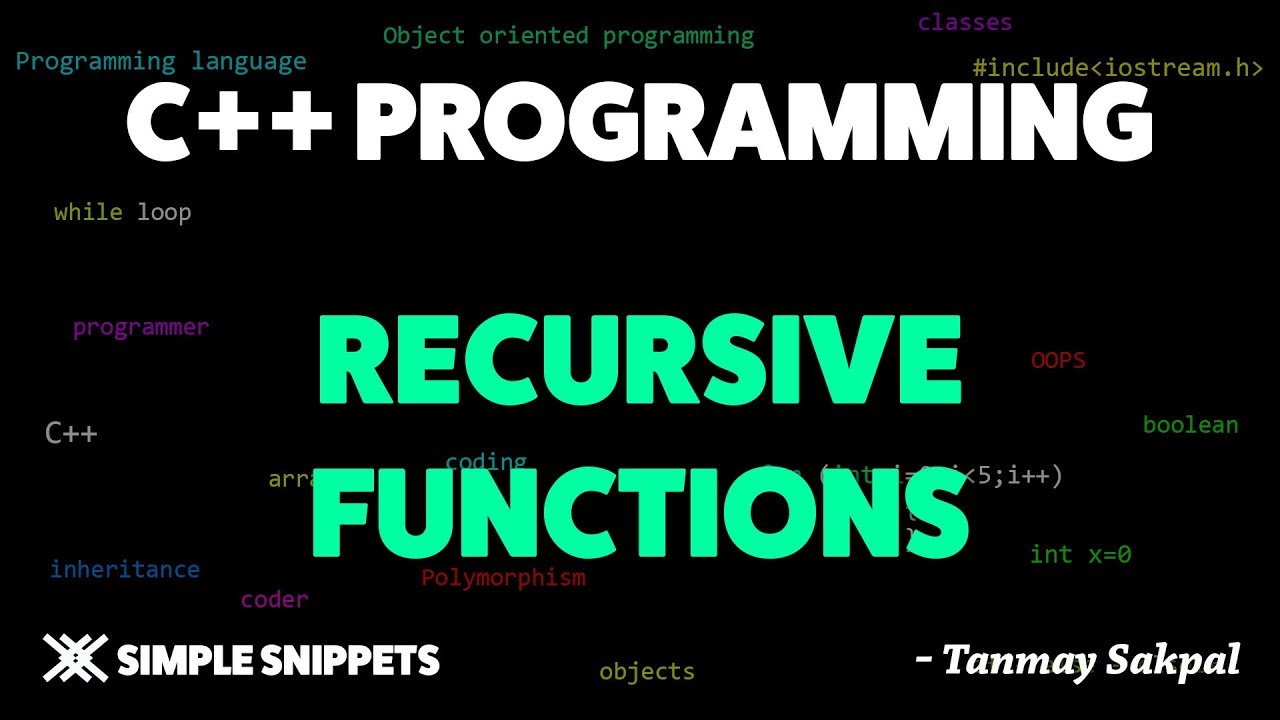 Recursion in functions | Learn C++ Programming online | HNG Learn