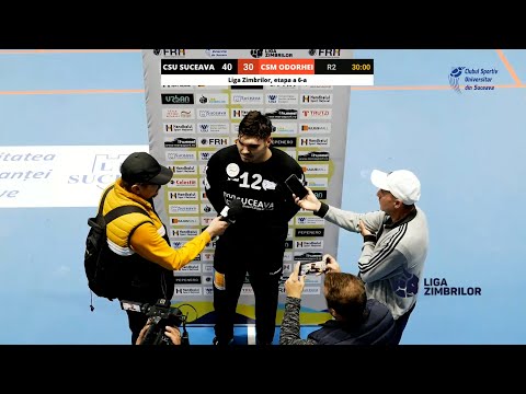 REZUMAT CSU Suceava - CSM Odorheiu Secuiesc: 40-30 și declarații