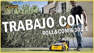 Garland Spazzatrice Per Prato Sintetico Roll&Comb Elettrica 302E 1400W