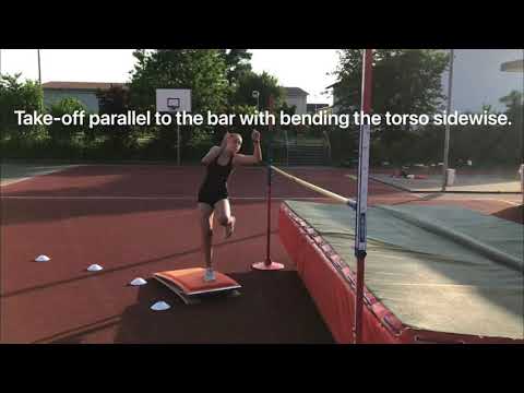 High Jump Made Simple, The Right Rotation – Exercise No. 19: The Flop from the Springboard