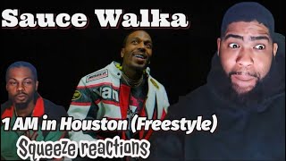 Sauce Walka - 1 AM in Houston (Freestyle) |Reaction
