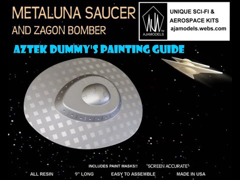 AJAModels Metaluna Saucer Painting Guide