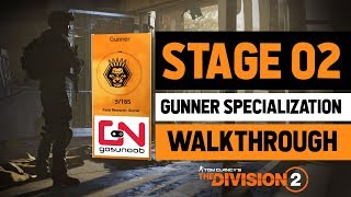 Division 2 - Stage 2 - Gunner Specialization Walkthrough - How to complete Foam Party