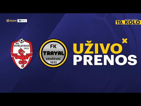 Voždovac - Trayal Mozzart Bet Prva liga Srbije 2025/26 19. Kolo