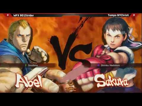 The Fall Classic 2015 - USF4 Semis - WFX 801Strider (Abel) vs TEMPO NYChrisG (Sakura)