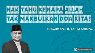 Download lagu NAK TAHU KENAPA ALLAH TAK MAKBULKAN DOA KITA? | Ustaz Badli Shah Alauddin mp3