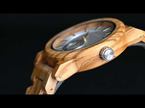Relógio de Madeira Congonha - Bobo Bird