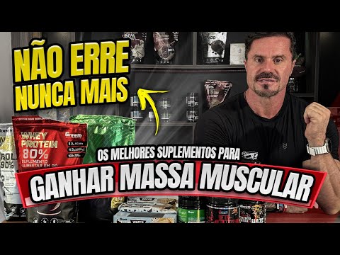 OS SUPLEMENTOS PERFEITOS PARA GANHO DE MASSA MUSCULAR
