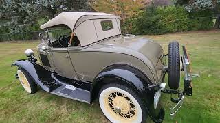 Video Thumbnail for 1931 Ford Model A Roadster