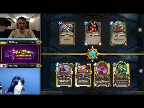 OldBoy vs Alutemu - Quarterfinal - Hearthstone Masters Tour Online: Asia-Pacific