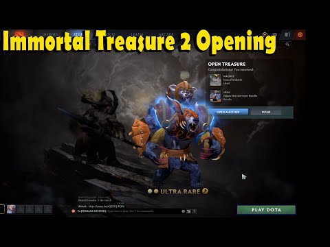 Dota 2 Immortal Treasure 2 Chest Opening in Ti10 Battle Pass - Including all the ultra rares