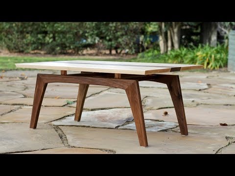 Building a Midcentury Modern Coffee Table -- Shaun Boyd Made This