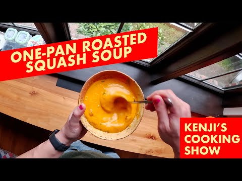 Roasted Pumpkin Soup | Kenji's Cooking Show