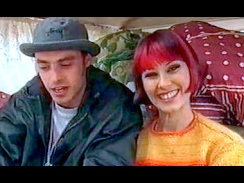 Saffron from Republica at Glastonbury 1997