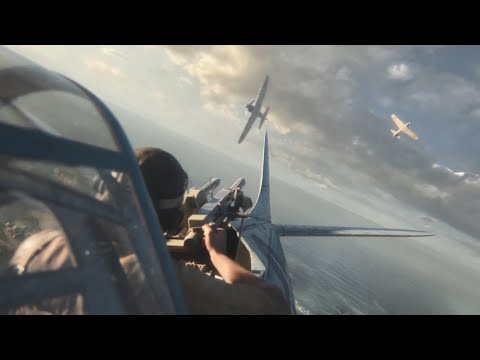 Call of Duty Vanguard - Battle of Midway - Realistic Scene of Air Combat