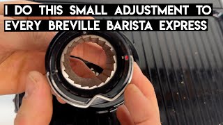 Breville Barista Express Internal Burr Adjustment