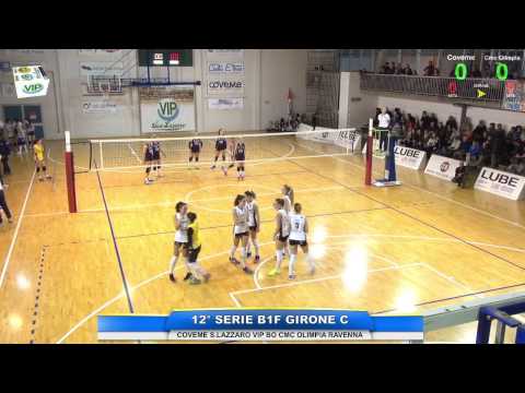 12° SERIE B1F GIRONE C COVEME S.LAZZARO VIP BO CMC OLIMPIA RAVENNA