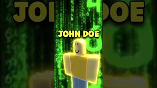 Se acuerdan de JOHN DOE? #roblox #robloxshorts