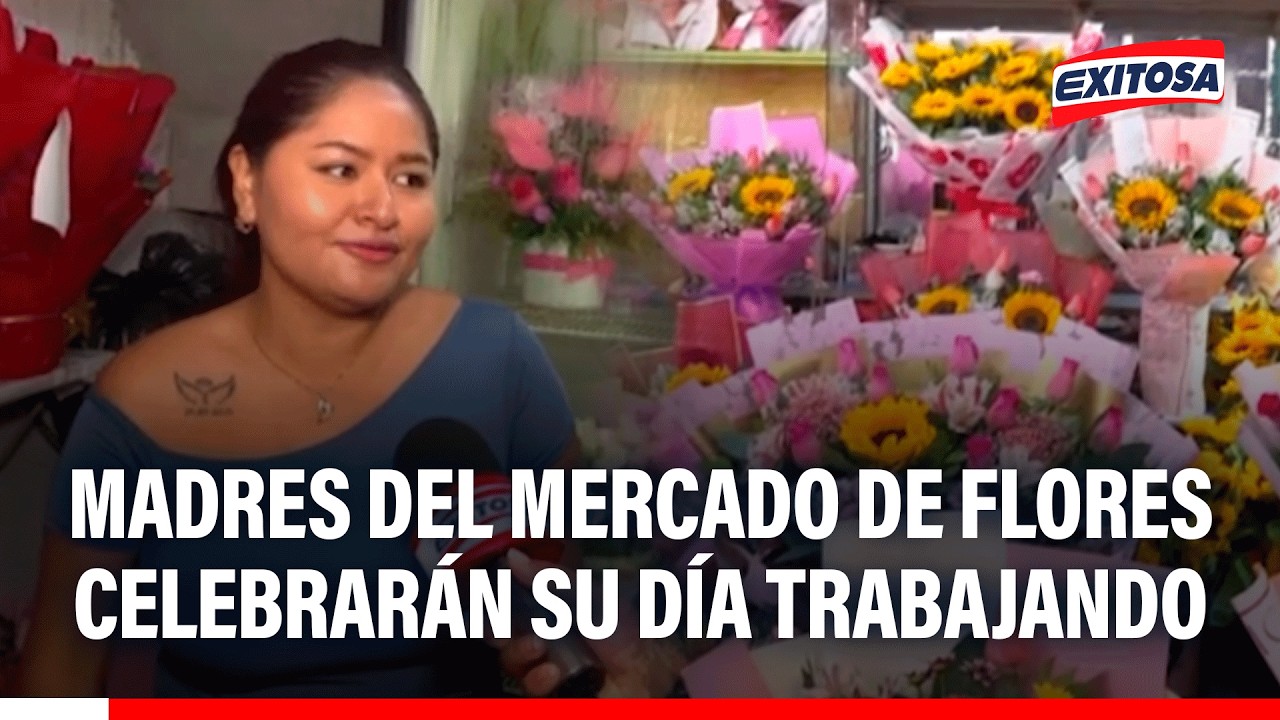 🔴🔵 Conozca a las madres comerciantes del Mercado de Flores que trabajarán el doble este domingo