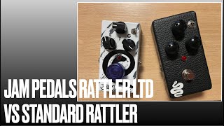Video thumbnail for JAM Pedal Rattler LTD VS Rattler+ by 주원기타 | JoowonGuitar