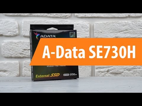 Распаковка внешнего SSD A-Data SE730H/ Unboxing A-Data SE730H