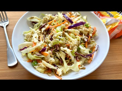 Ramen Cabbage Slaw | Doug Cooking