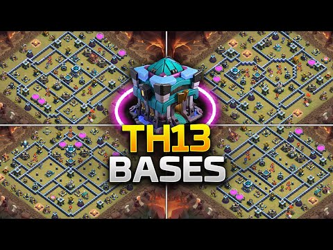 TOP 5! BEST Town Hall 13 (TH13) Base Layout + Copy Link 2025 | TH13 War Base | Clash of Clans