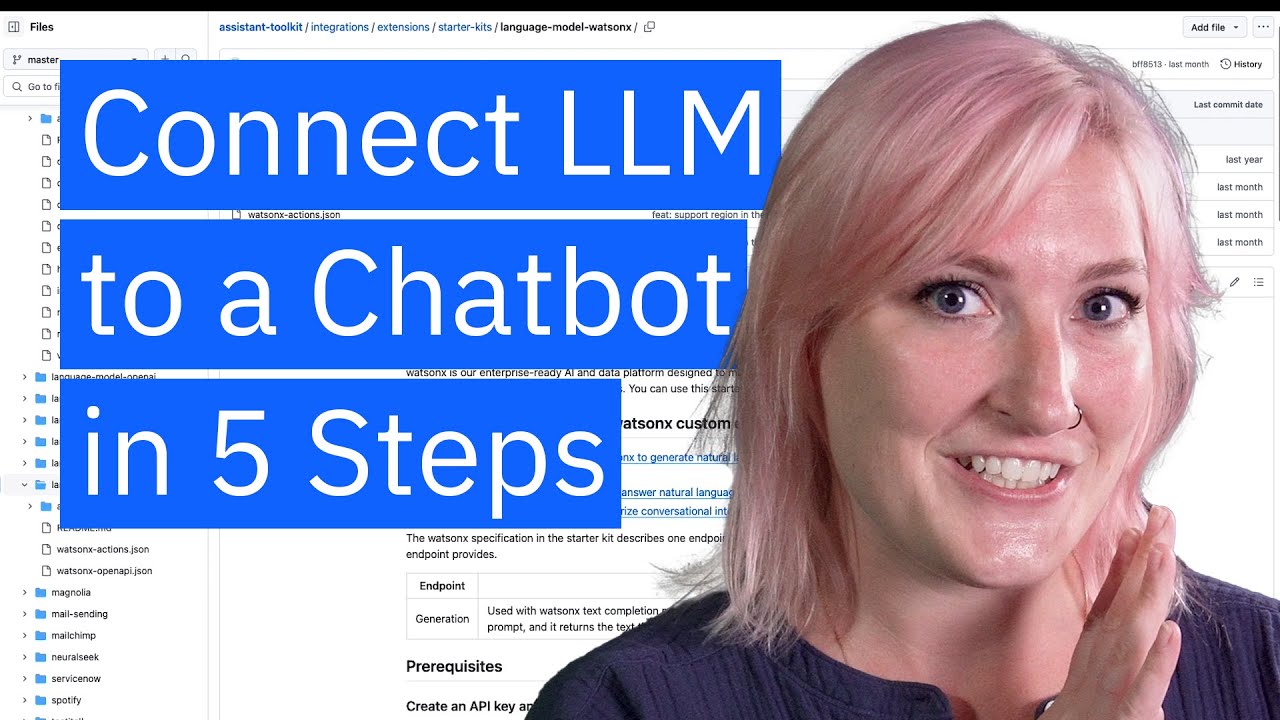 Connecting Large Language Models to Chatbots in Under 10 Minutes