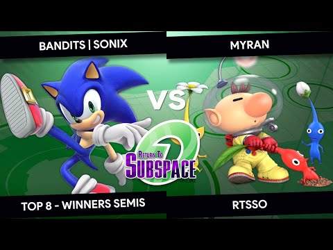 RTSSO - Bandits Sonix (Sonic) vs Myran (Olimar) - Top 8 - Winners Semis